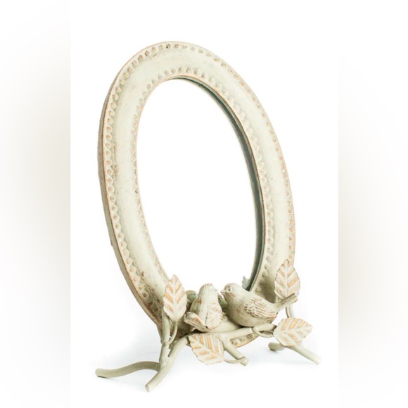 Double Bird Mirror with Easel - Picture 1 of 7